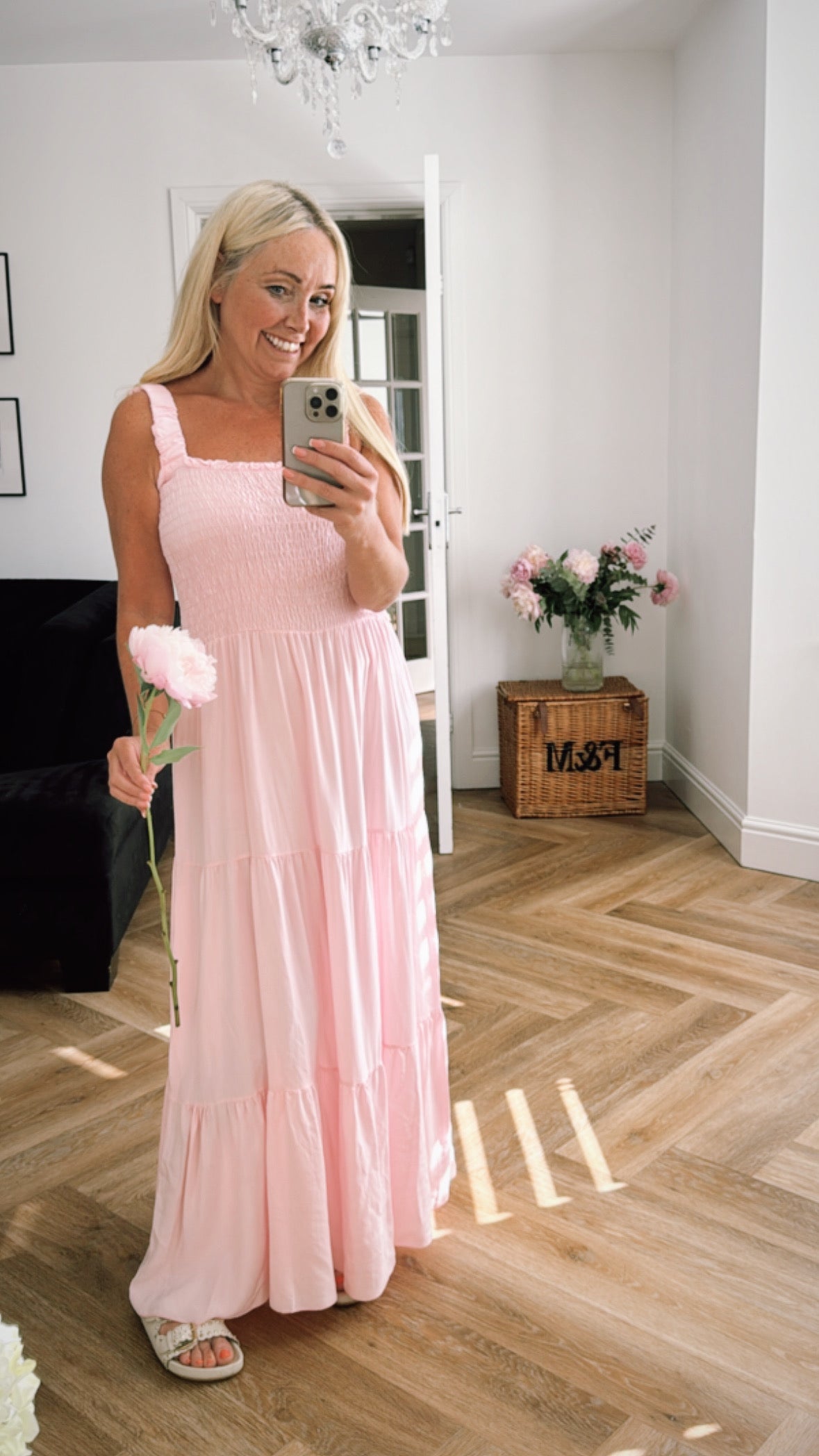 Florence Dress | Baby Pink