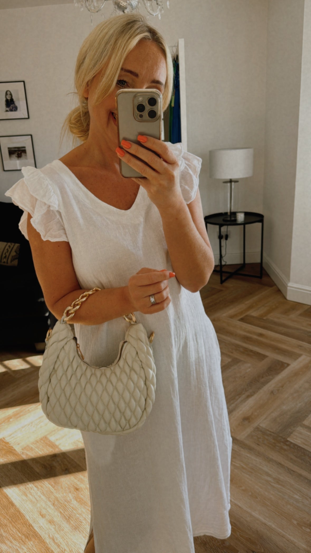Rosa Dress | White