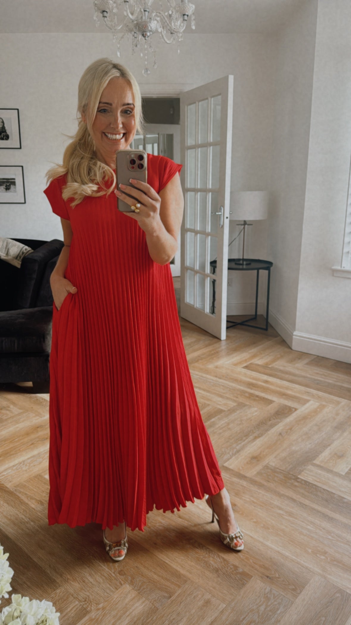 Reeva Dress | Red