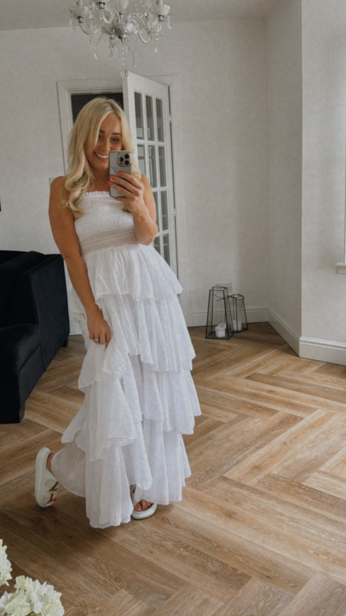 Mykonos Dress | White