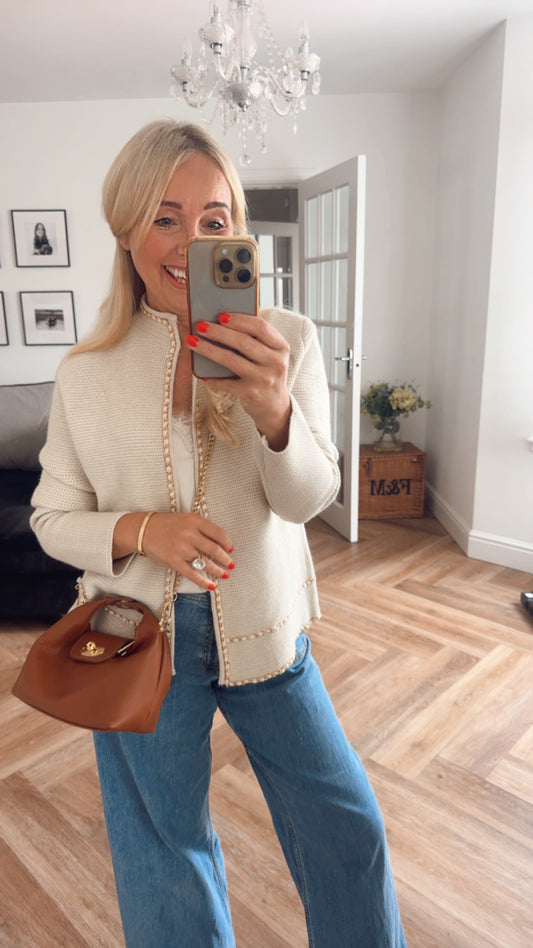 Chanel Cardigan | Cream