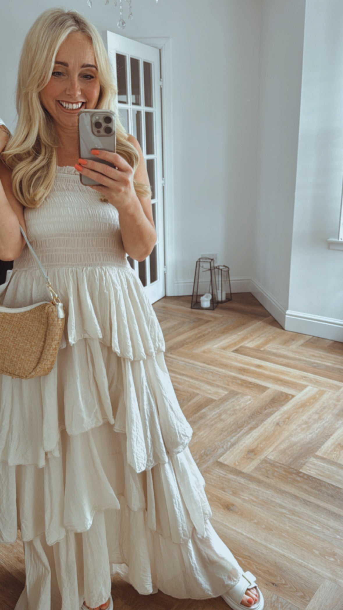 Mykonos Dress | Champagne