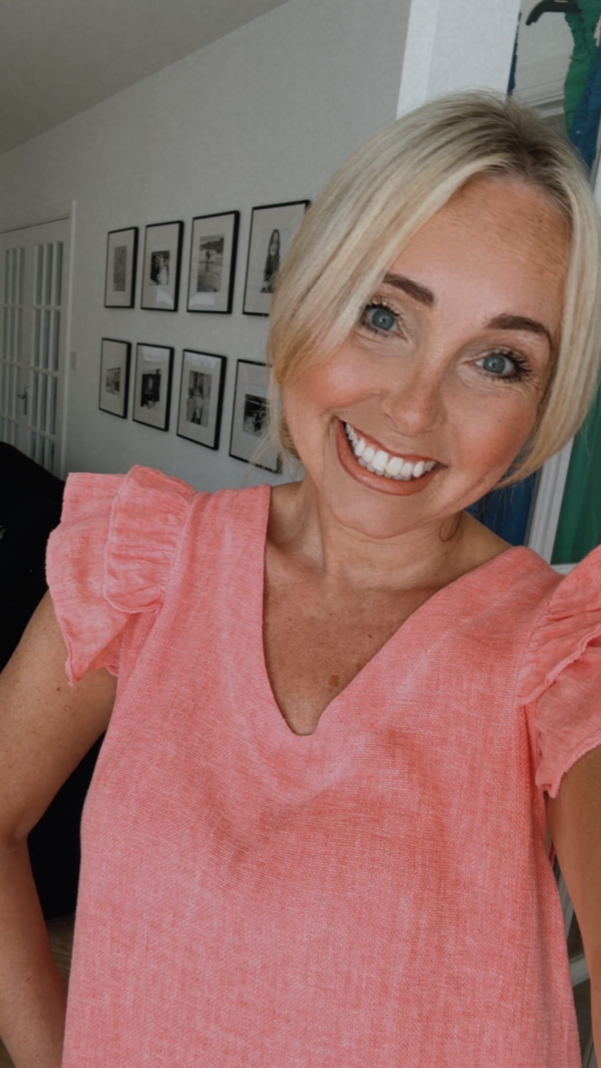 Rosa Dress | Coral