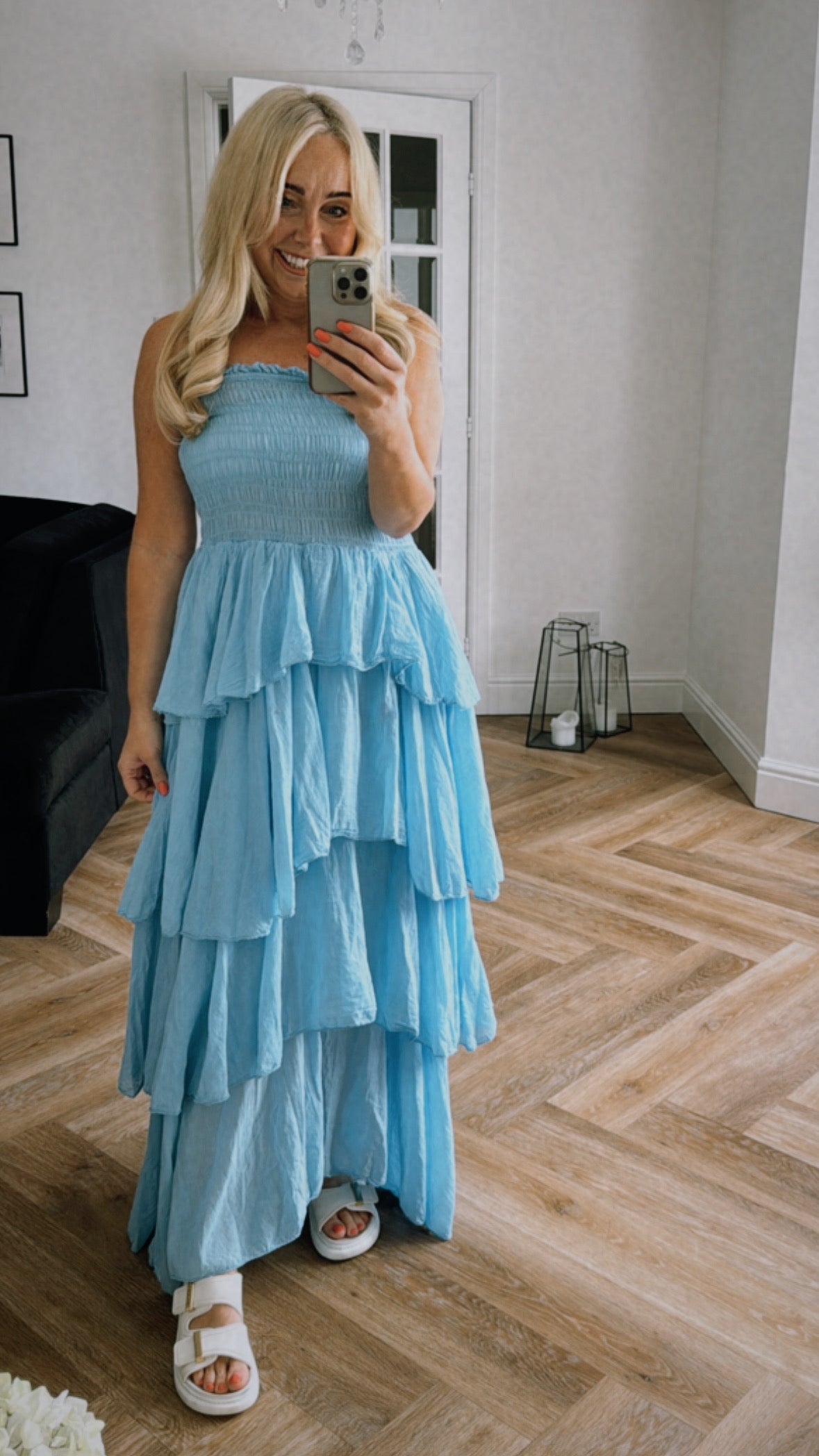 Mykonos Dress | Cornflower Blue