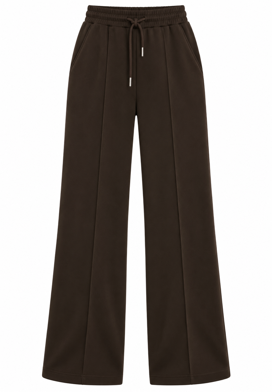 Wide Leg Joggers | Chocolate
