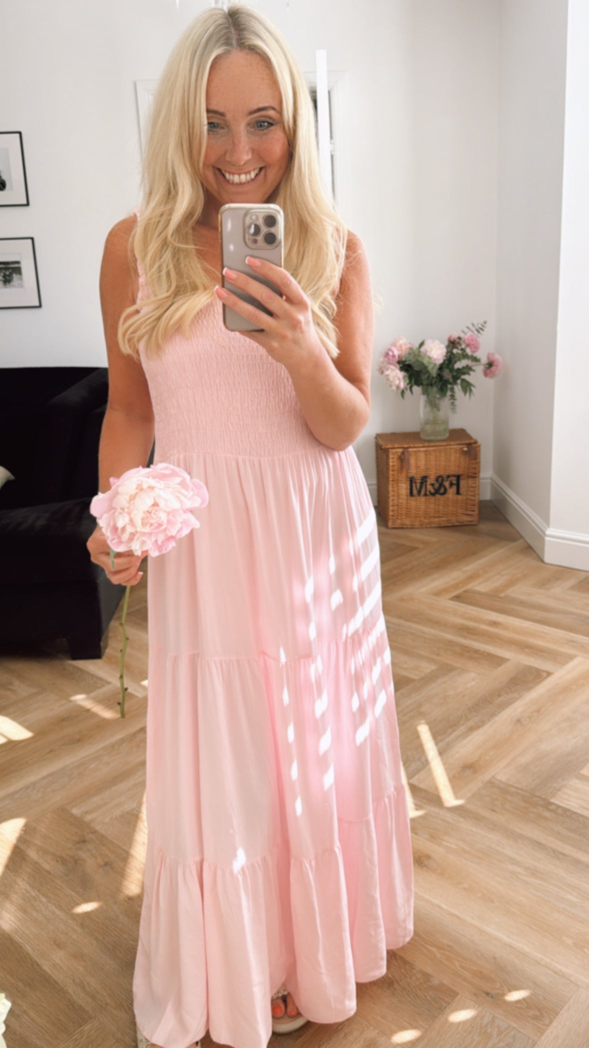 Florence Dress | Baby Pink