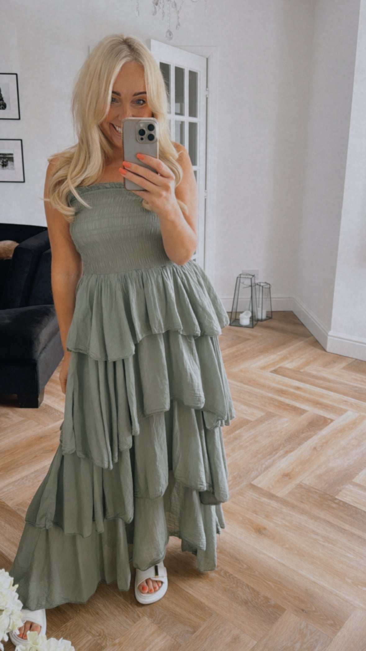 Mykonos Dress | Khaki