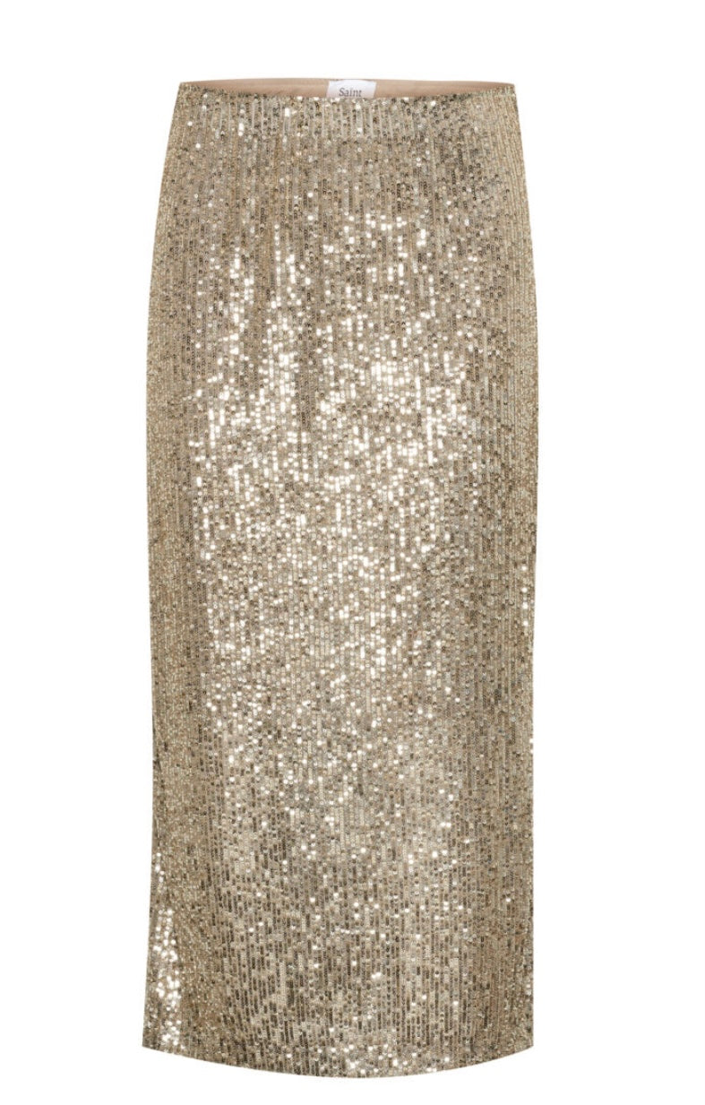 Sienna sequin midi skirt sales