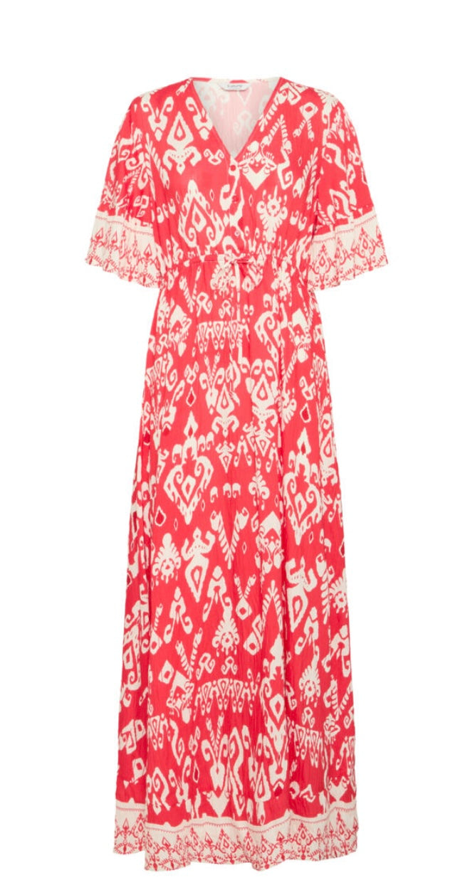 India Maxi Dress | Red
