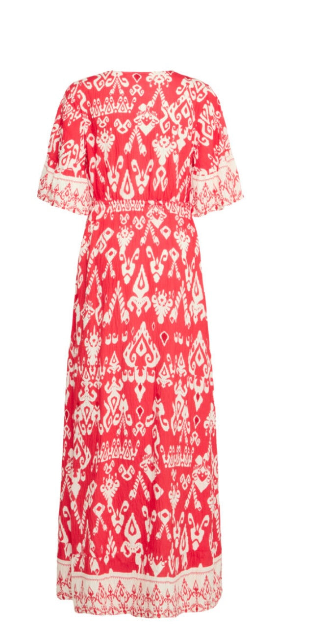 India Maxi Dress | Red
