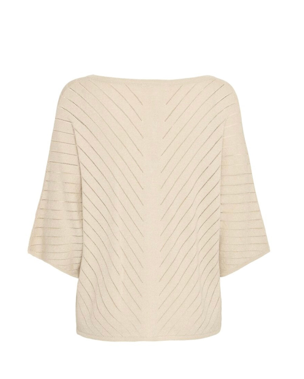 Lana V Neck Jumper | Gold Metallic