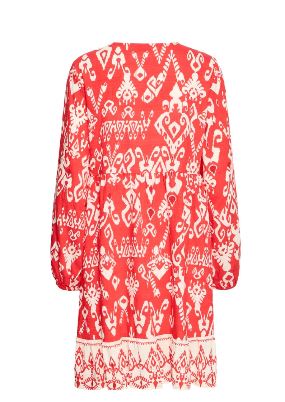 India Dress | Red