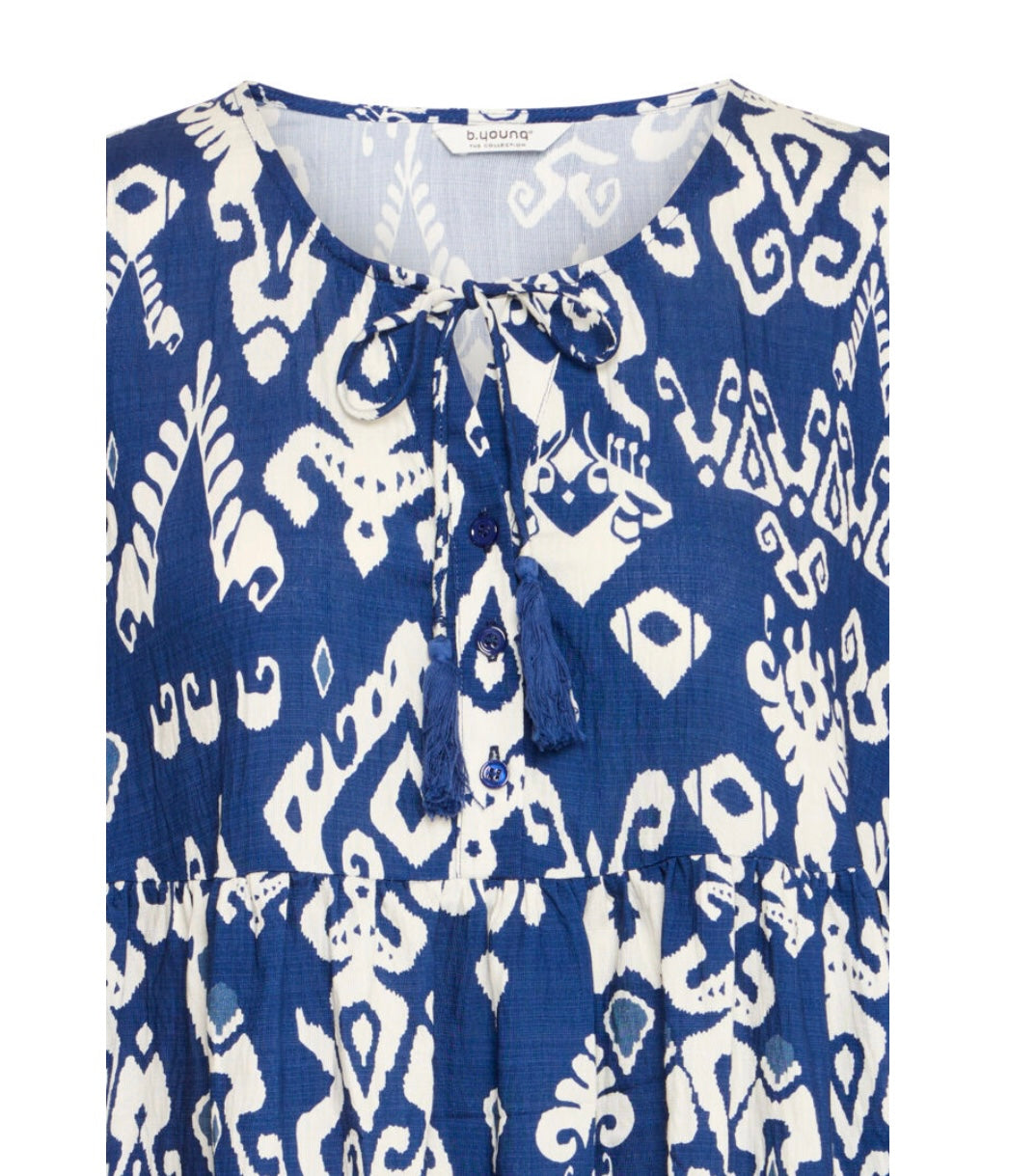 India Dress | Navy
