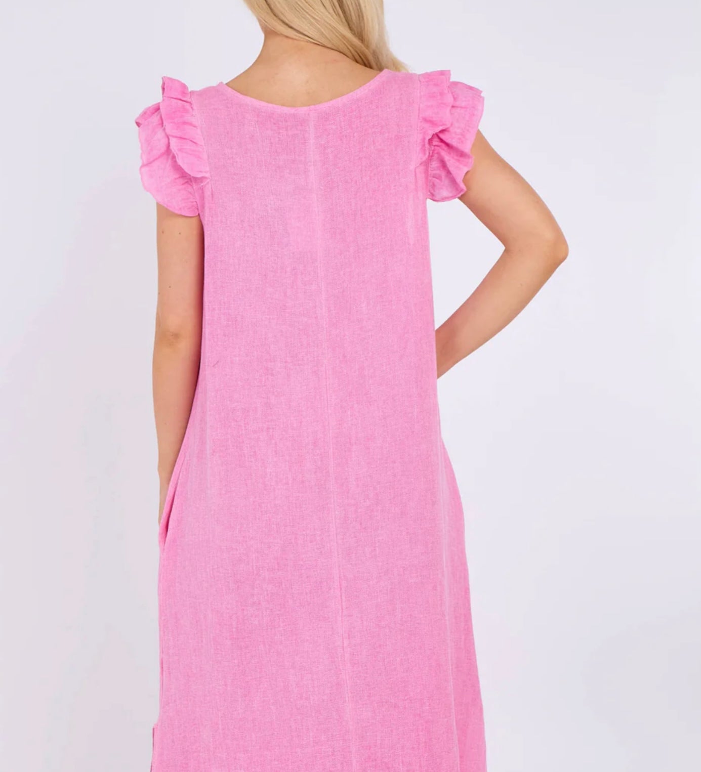 Rosa Dress | Fuschia