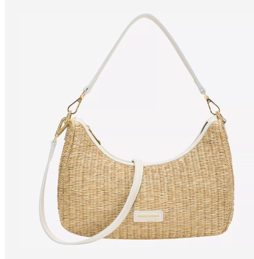 Ravello Rattan Shoulder Bag