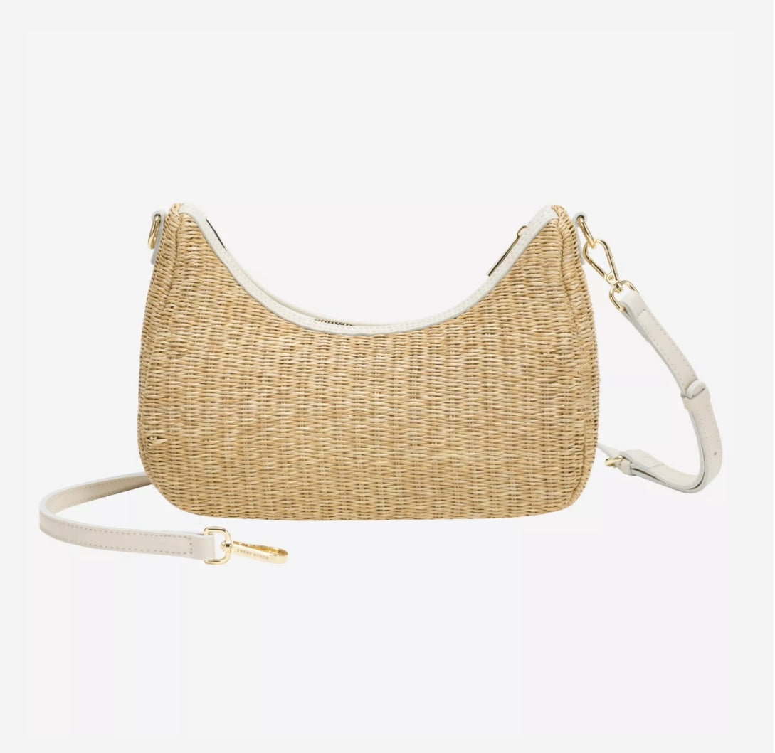 Ravello Rattan Shoulder Bag