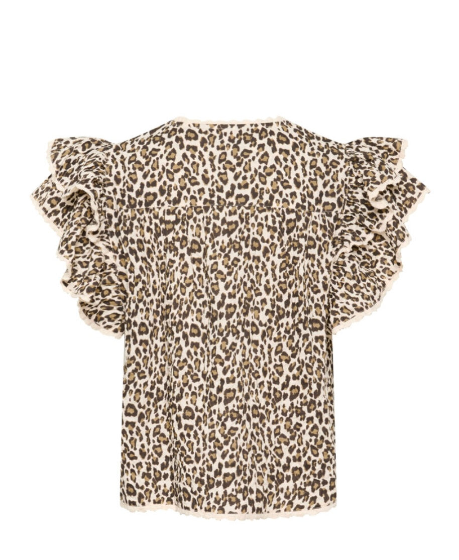 Kitty Top | Cream Leopard