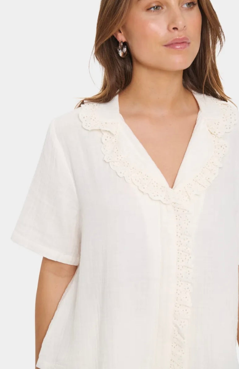 Kallie Shirt | Cream