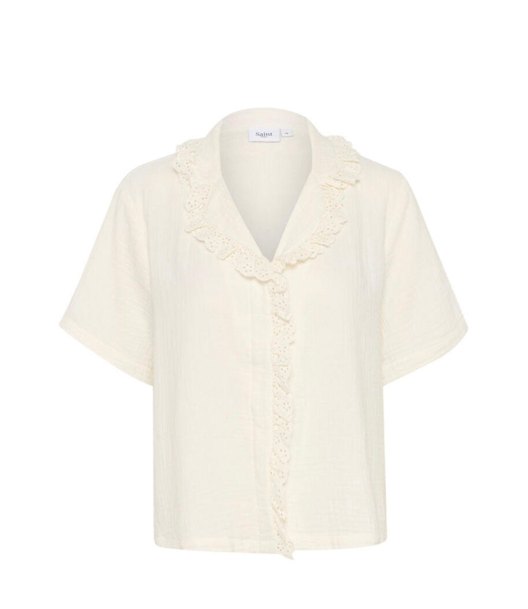 Kallie Shirt | Cream