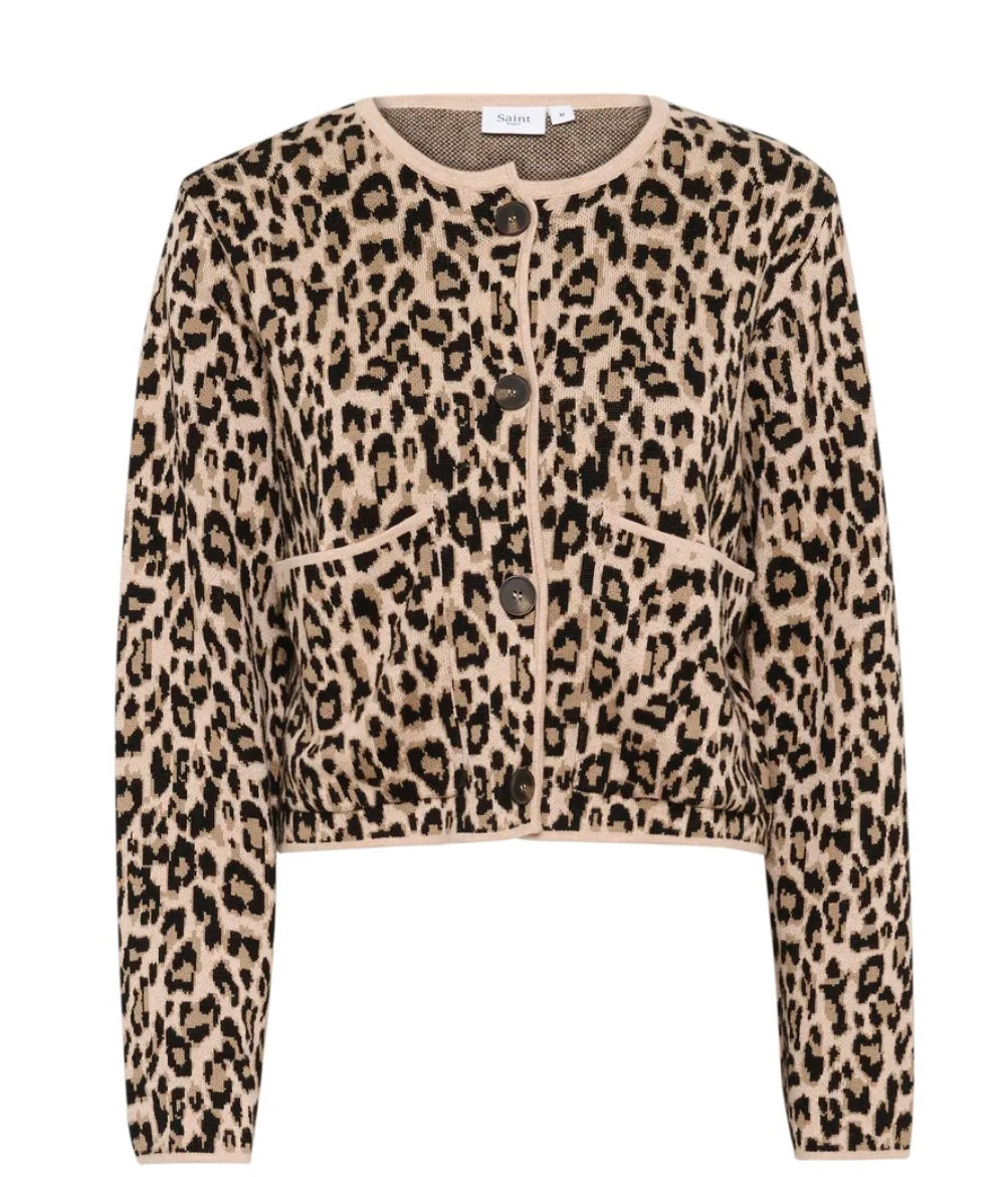 Lizzie Cardigan | Leopard