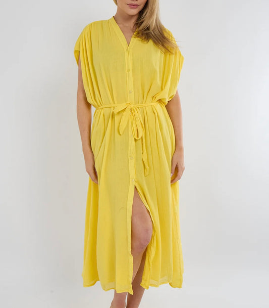 Lisbon Dress | Yellow