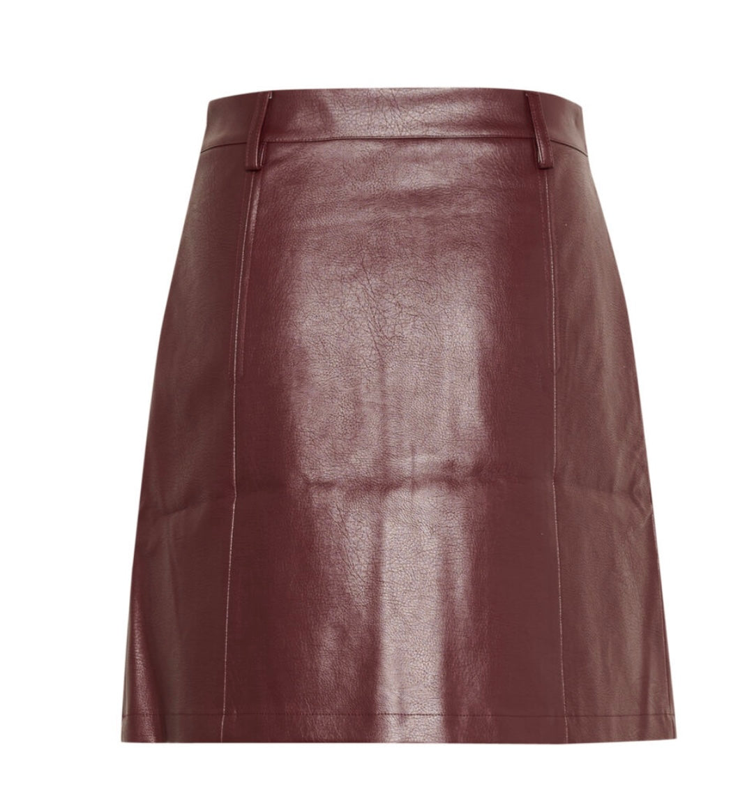 Fern Skirt | Burgandy