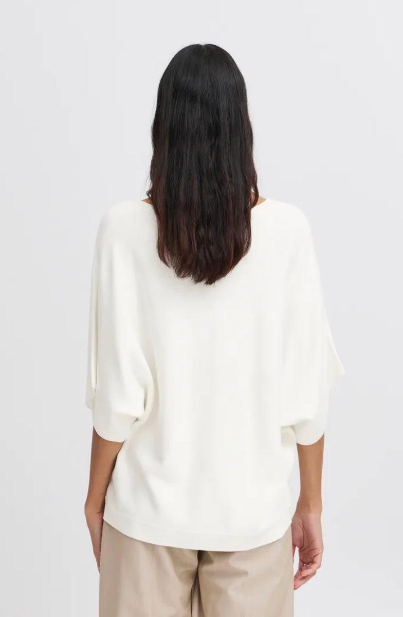 Nina VNeck Top | Marshmallow