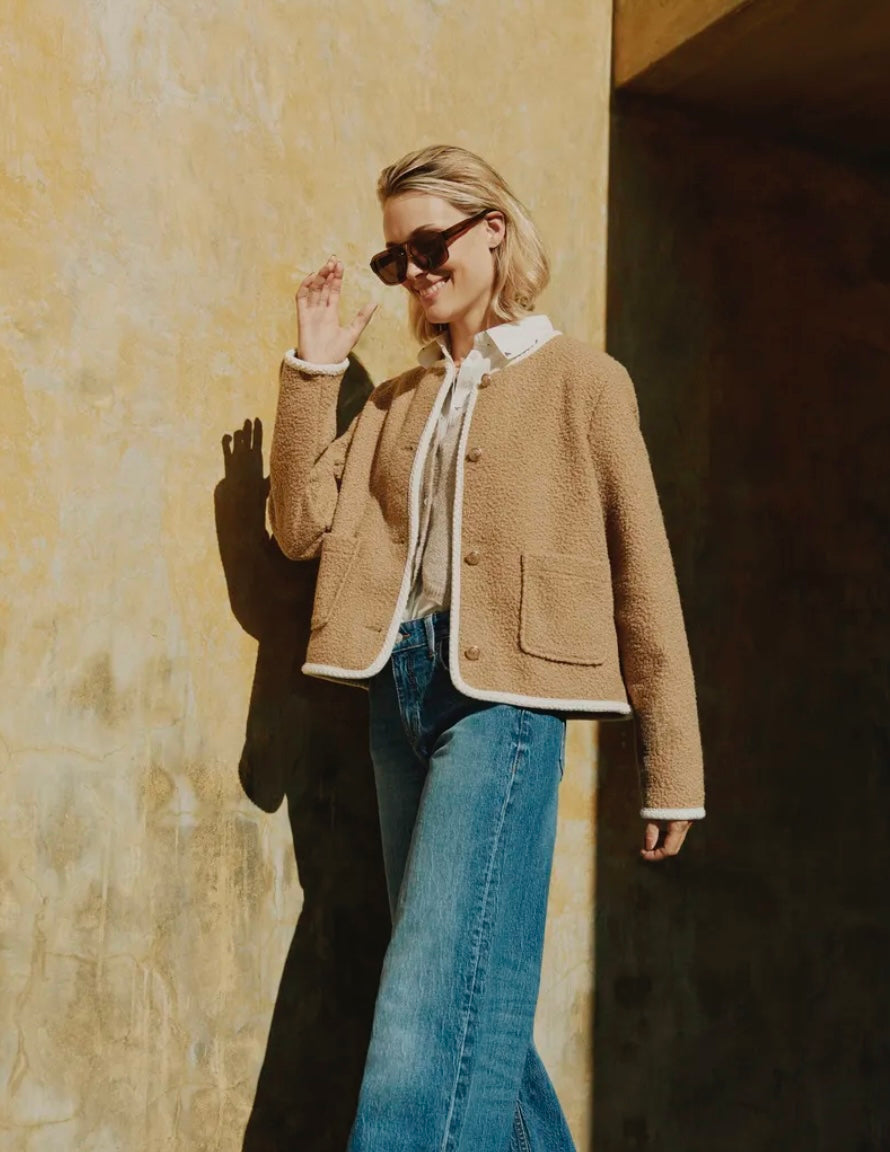 Mabel Boucle Jacket | Camel