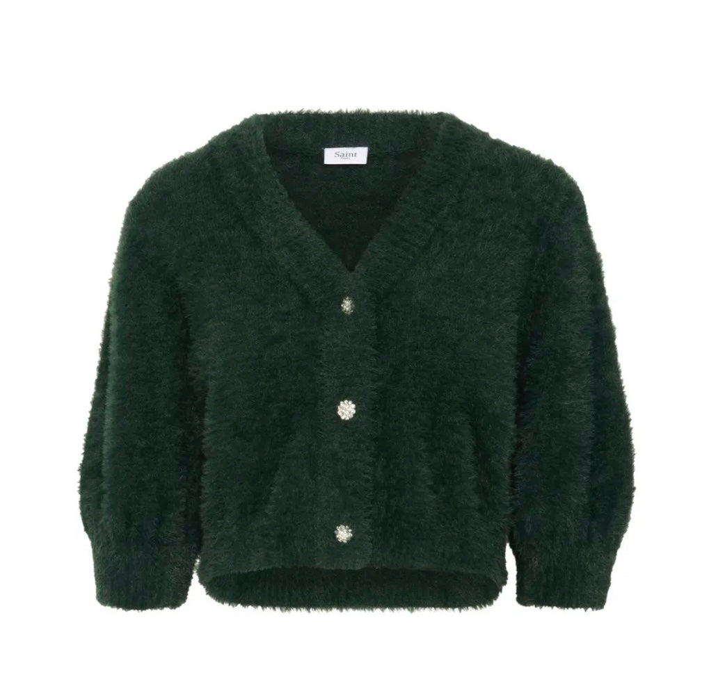 Banni Cardigan | Bottle Green