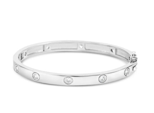 Hope Bangle | Silver