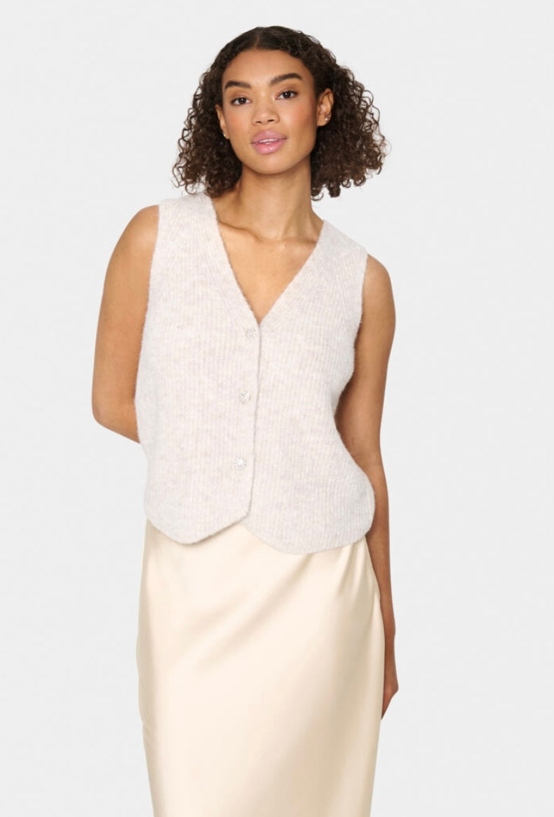 Eva Knitted Waistcoat