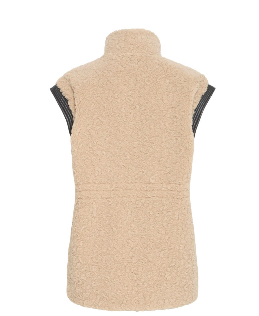 Linda Faux Fur Gilet | Humus Mix