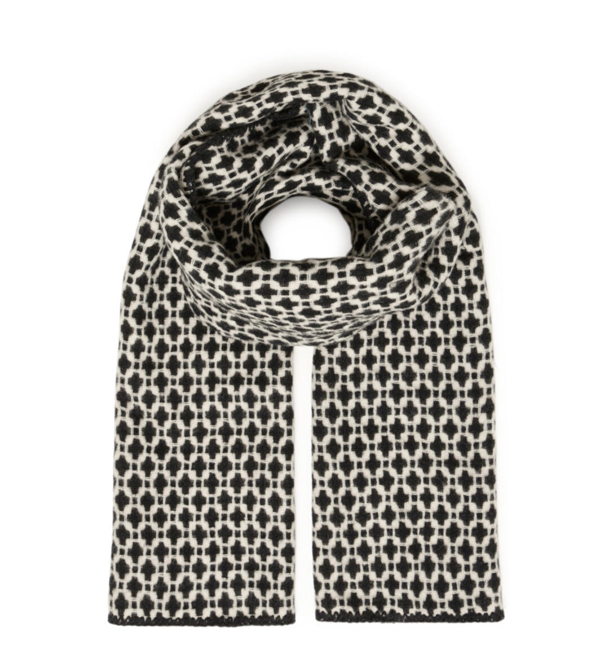Dot Scarf | Black Mix
