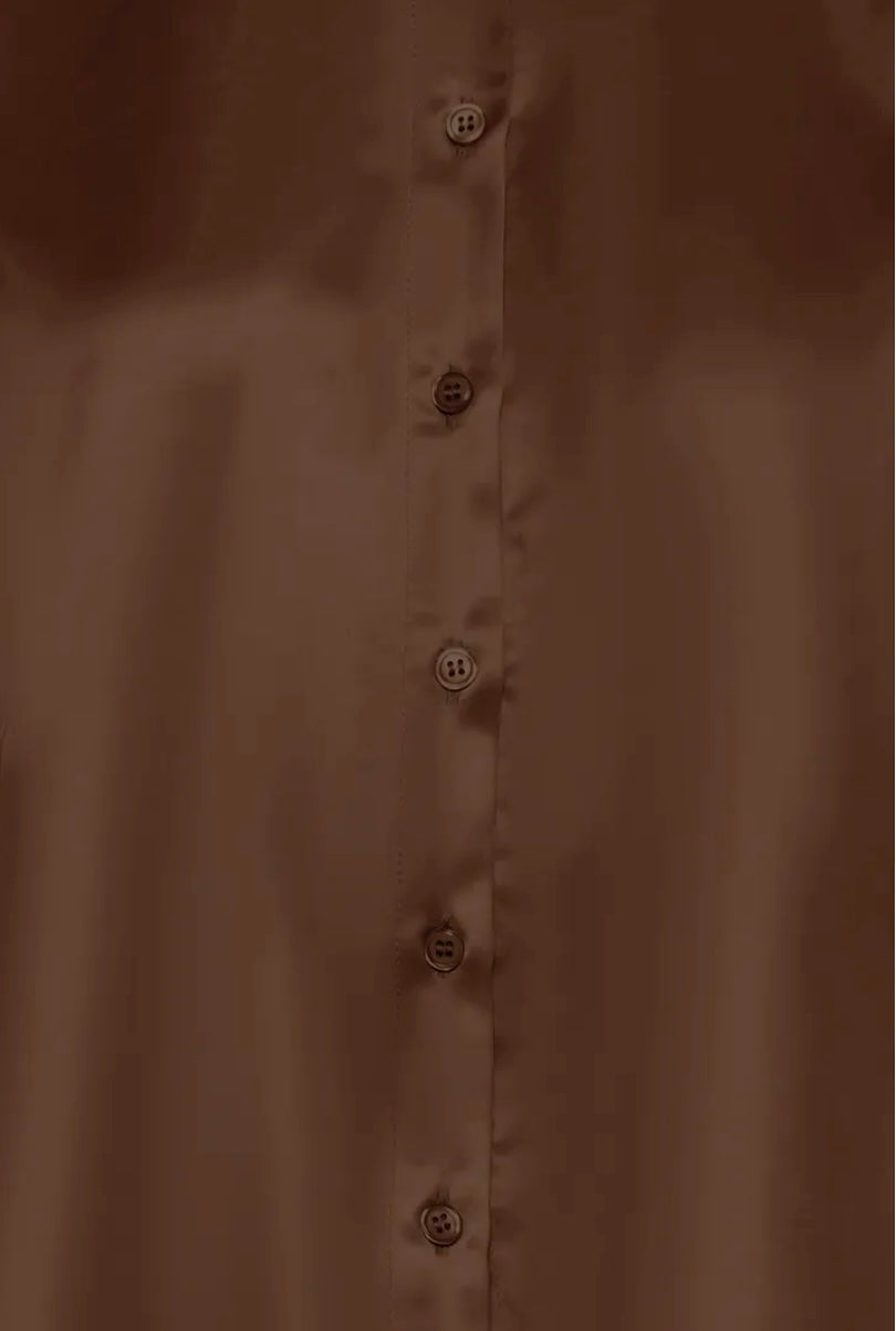 Michelle Blouse | Chocolate
