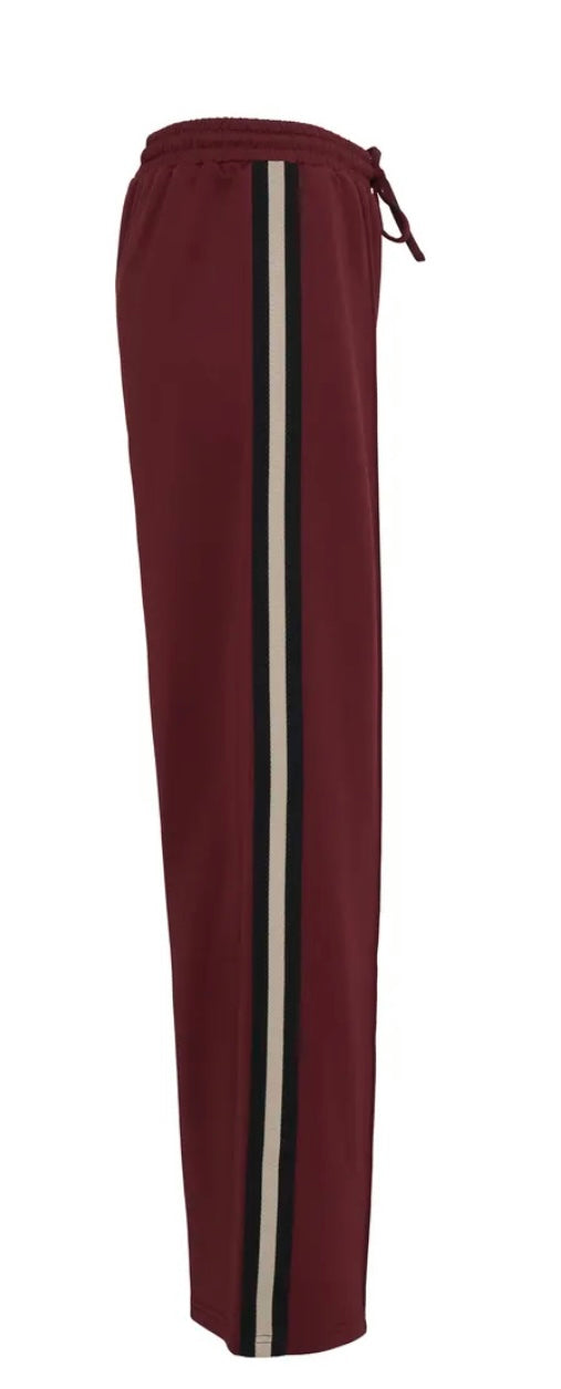 Jann Side Stripe Jogger Pants | Roan Rouge