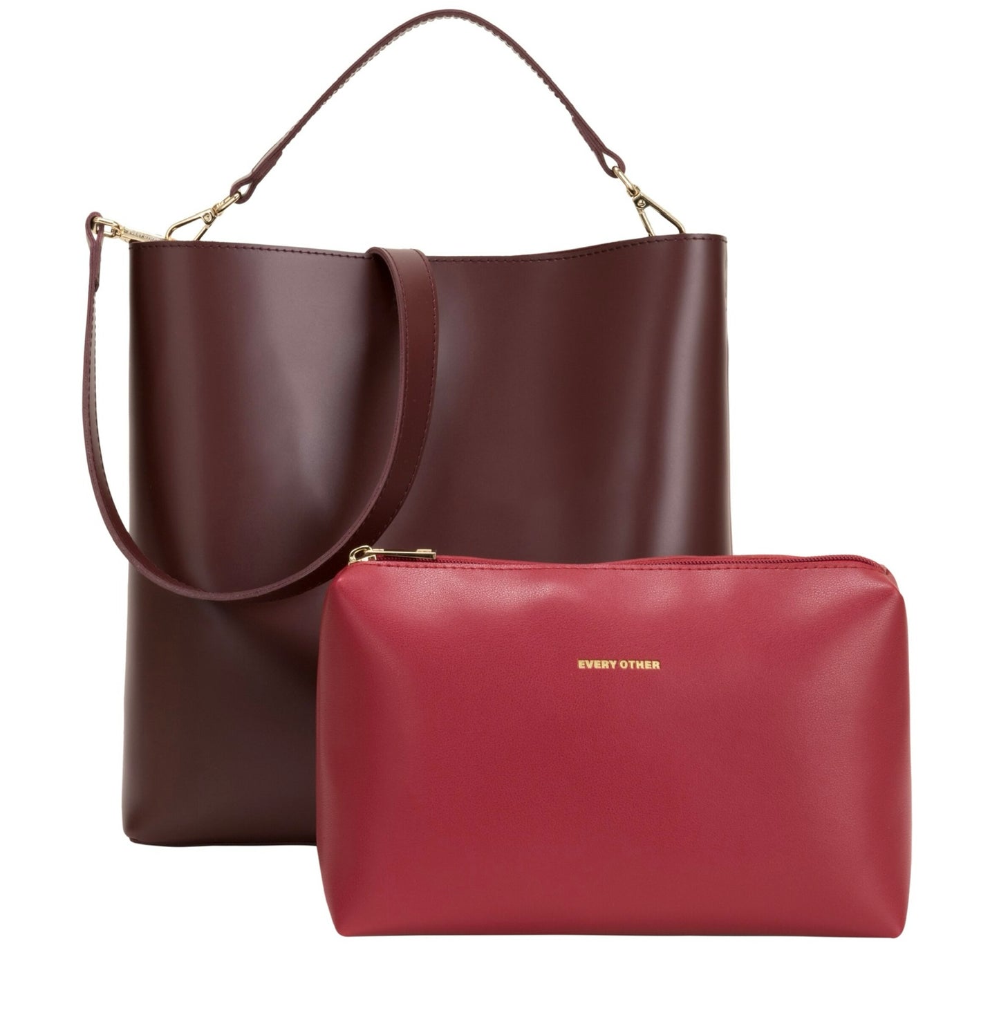 Portrait Tote Bag | Burgandy