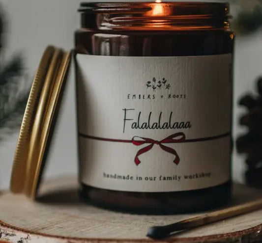 Falalalalaaa Christmas Soy Candle