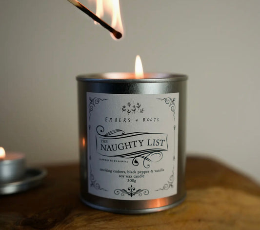 Naughty List Soy Candle