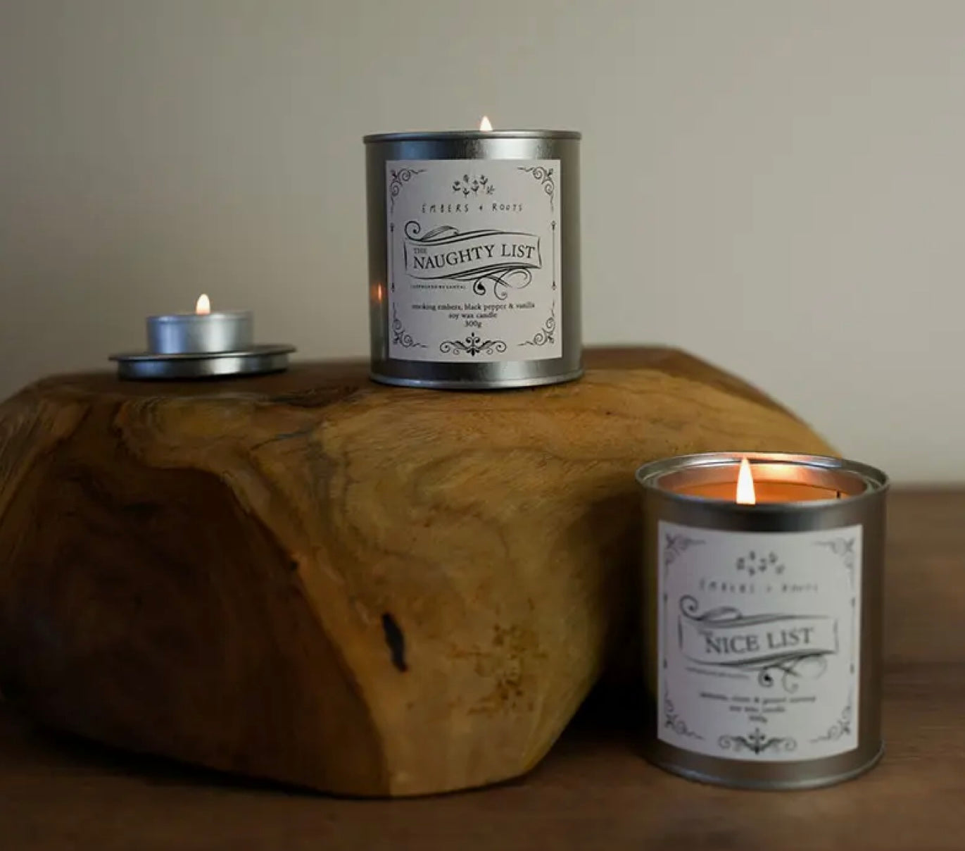 Naughty List Soy Candle