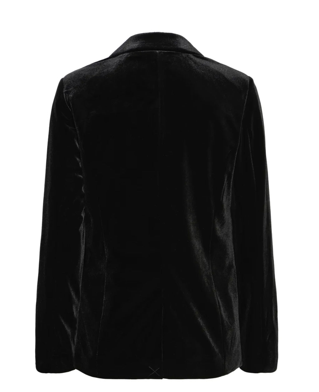 Valentina Velvet Blazer | Black