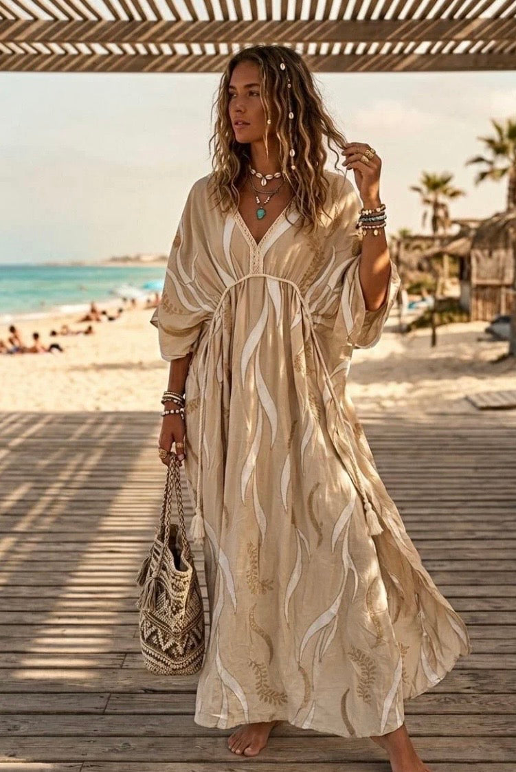 Fern Dress | Beige