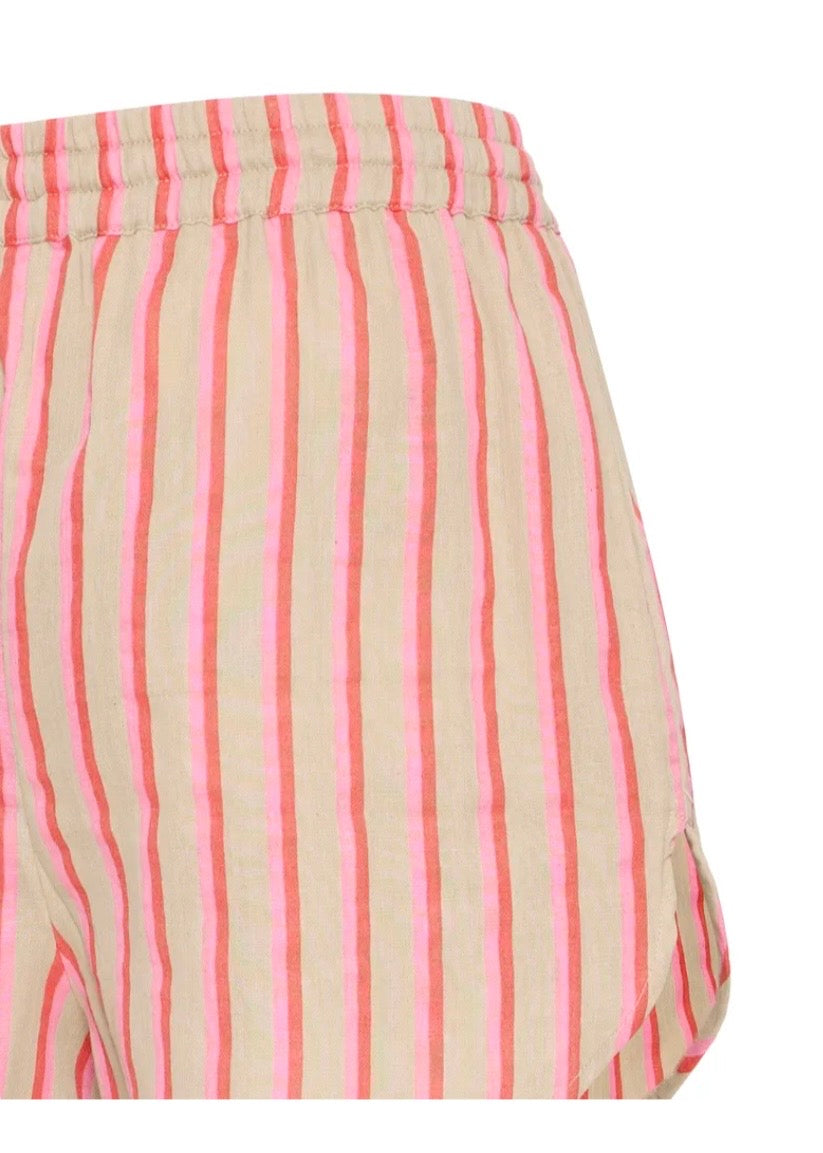Polly Shorts | Pink Stripe