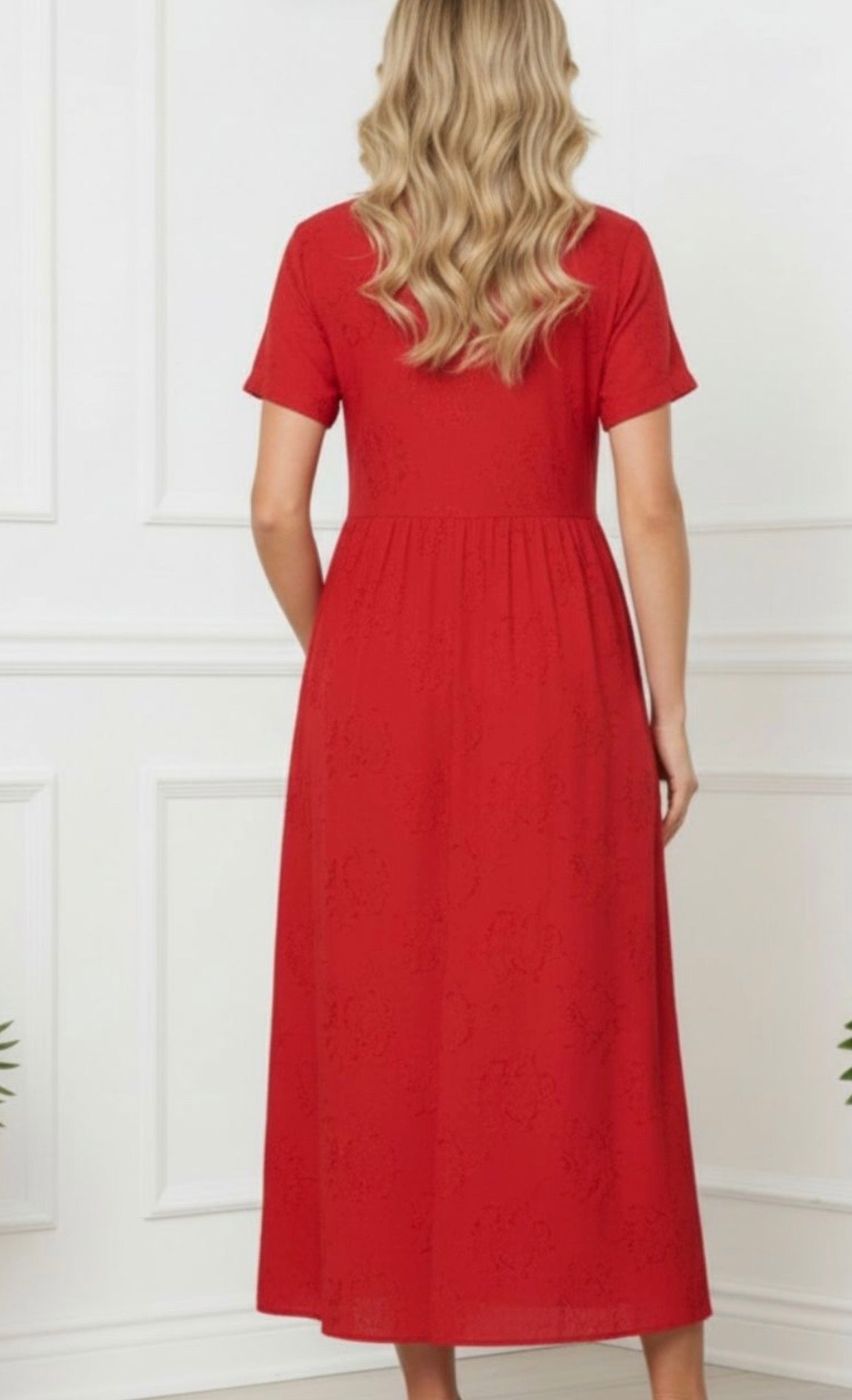 Michelle Dress | Red