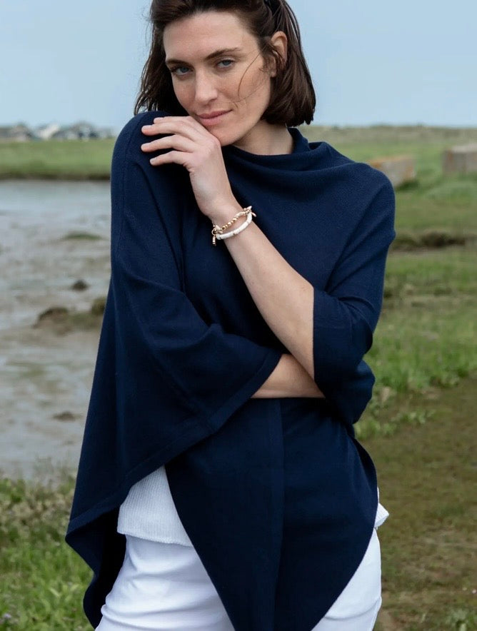 Perfect Poncho | Navy