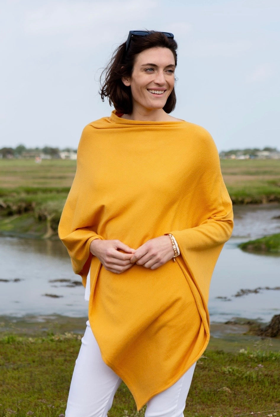Perfect Poncho | Mustard