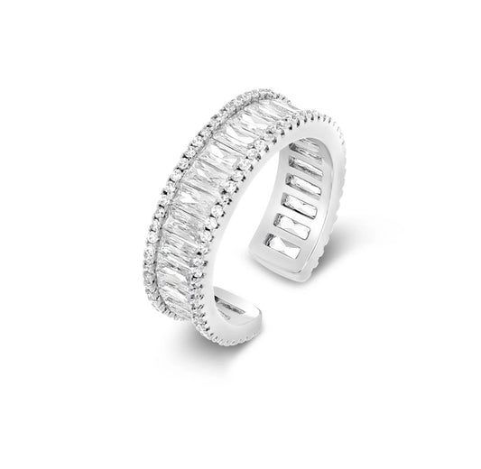 Roxy Adjustable Ring | Silver