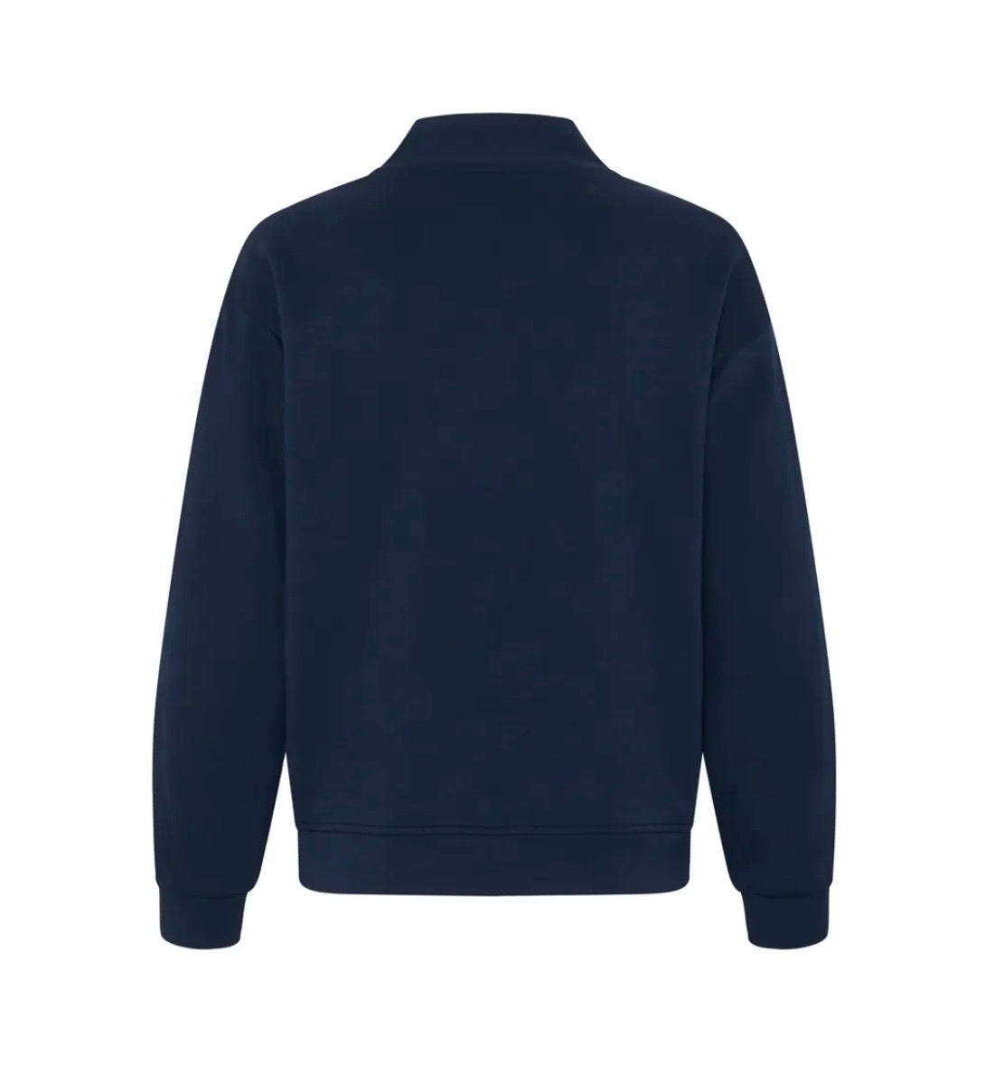 Lena Luxe Zip Sweatshirt | Navy