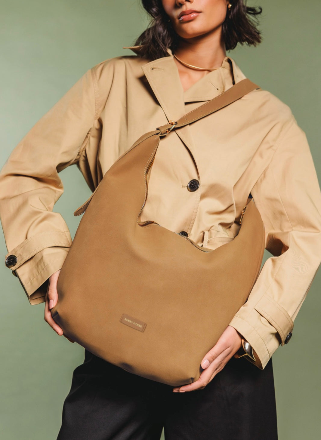 Hobo Sling Bag | Tan