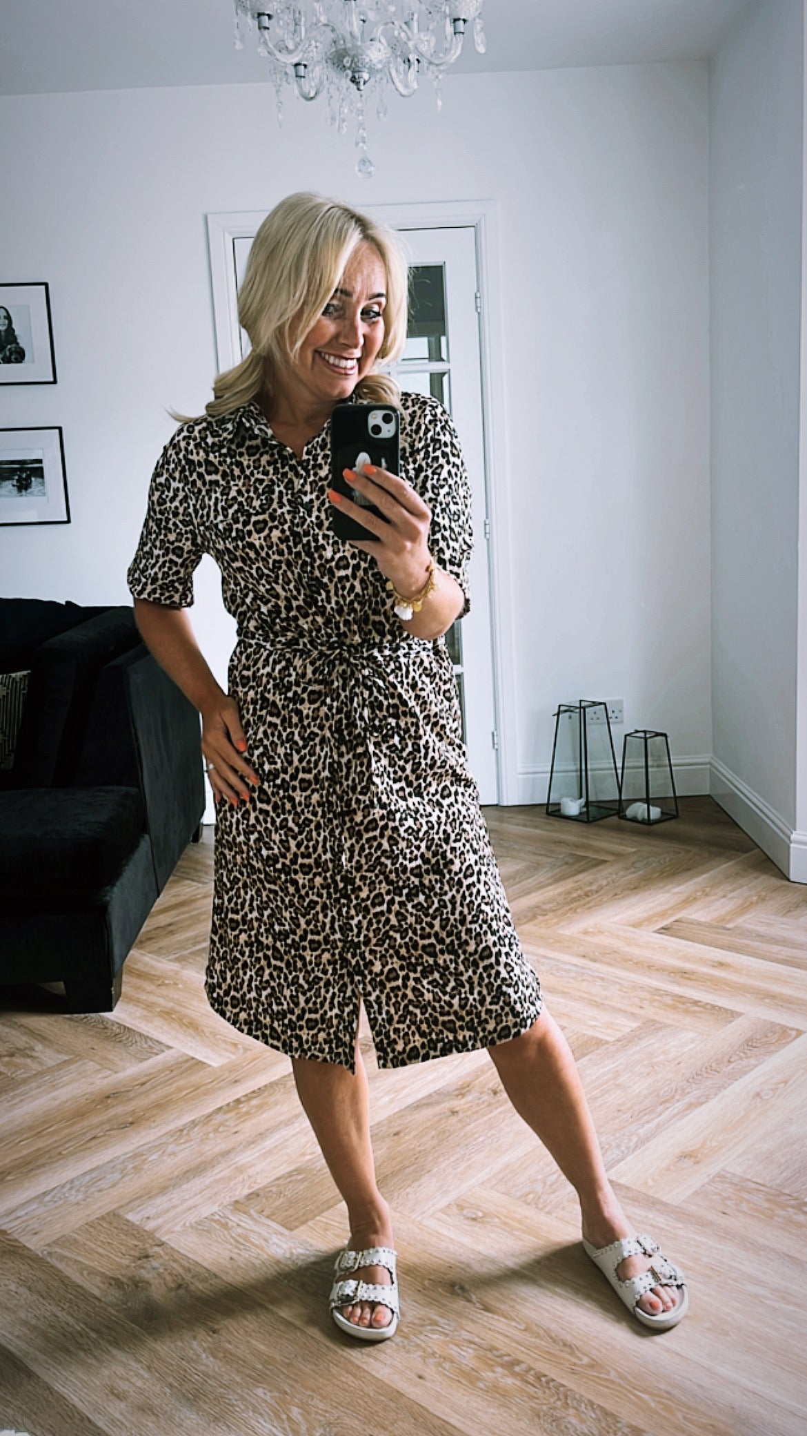 Valda Dress | Leopard