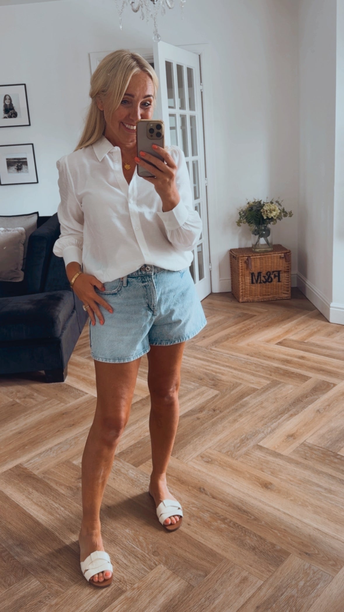 Katherine Shirt | Soft White